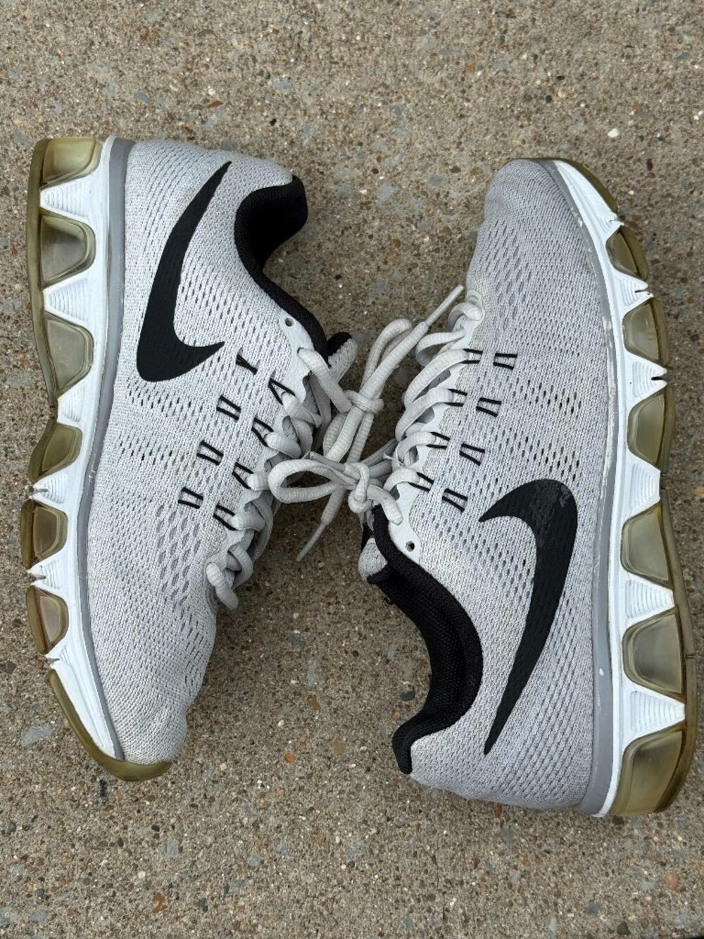 Nike Air Max Tailwind 8 Womens 7.5 Pure Platinum Y2K Retro Running Shoes 4383